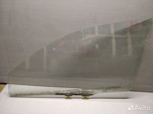 Стекло двери опускное переднее левое Mitsubishi