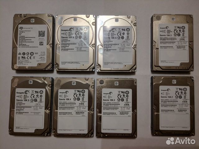 Жесткие диски SAS 73Gb - 8Tb