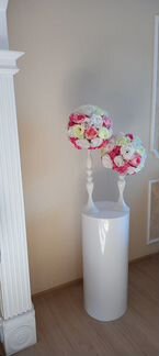 Стойки для цветов, свадебные декорации