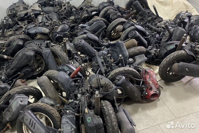 Контрактный двигатель на японские скутера