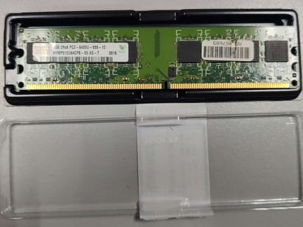 Оперативная память 1gb 2rx8 pc2-6400u-555-12 ddr2