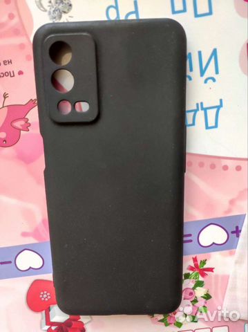 Чехол- накладка, бампер на oppo a55 черный