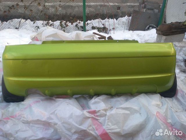 Задний бампер дэу матиз