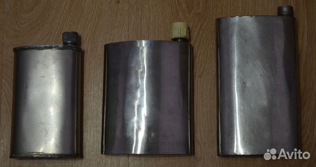 Фляжки из советской нержавейки