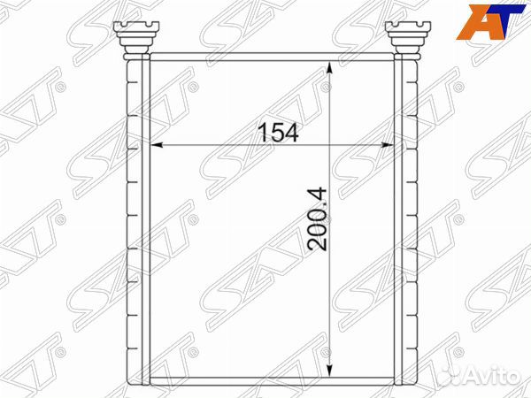 Радиатор отопителя салона toyota voxy