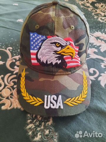 Бейсболка комуфляж USA