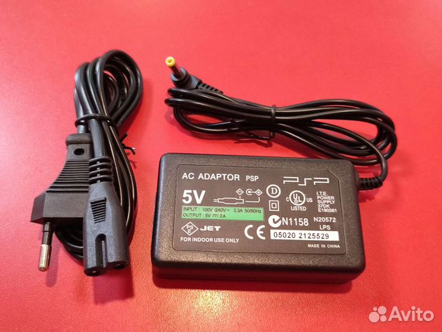 Блок питания для Sony psp 5v 2a
