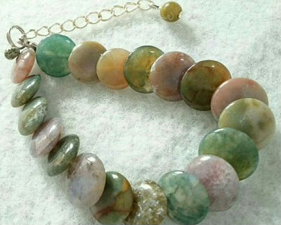 Браслет из натурального Индийского Агата