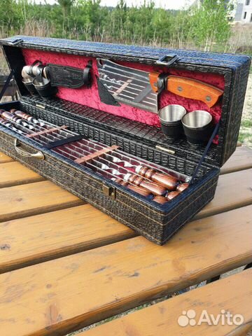 Набор для шашлыка или пикника Элит средний