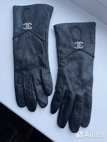Перчатки кожаные