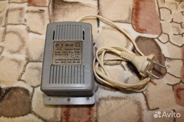 Блок питания с 220В на 12В