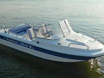 Новая моторная лодка Wyatboat 430M тримаран вятбот