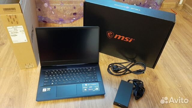 Игровой ноутбук msi GP66 leopard. rtx3070