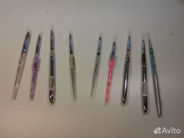 Кисти для акрилового наращивания ногтей