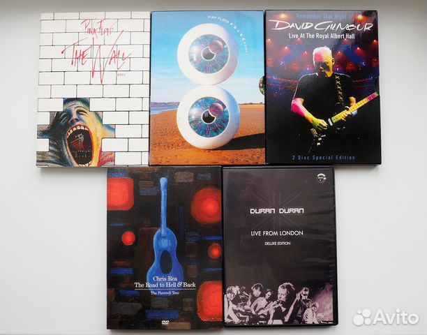 Музыка на DVD, концерты Pink Floyd и др