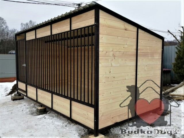 Вольер для собак уличный 4х2