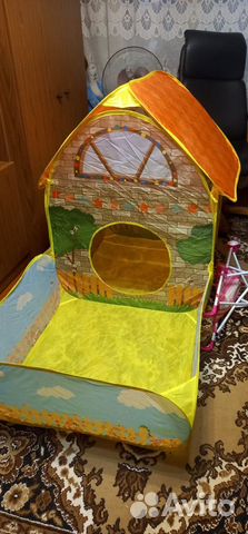 Детская палатка с сухим бассейном