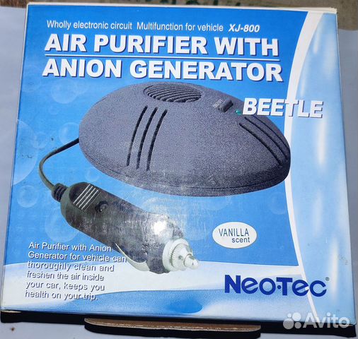 Очиститель-ионизатор автомобильный (black) Neo-tec