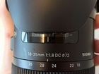 Объектив Sigma 18-35 f/1.8 Art Canon EF объявление продам
