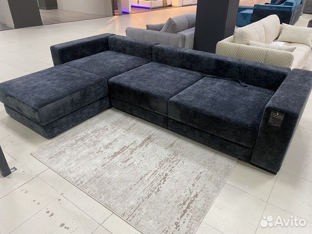 Угловой диван серый в наличии новый