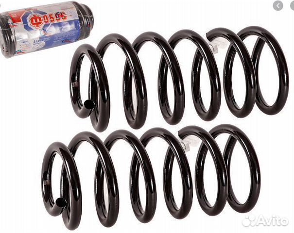 Пружина задняя Solaris 2, Rio 4 усиленные 2шт