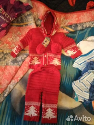 Вязаный комплект