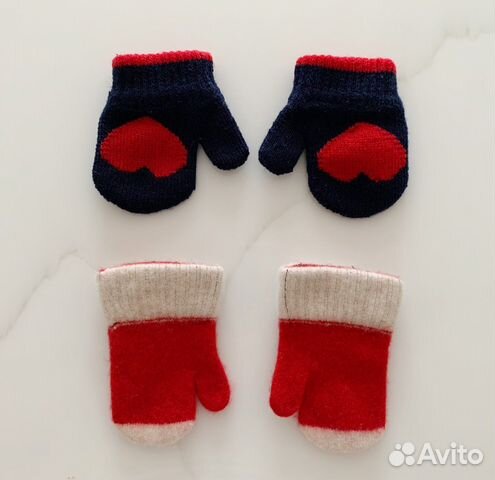 Варежки 0-3 мес