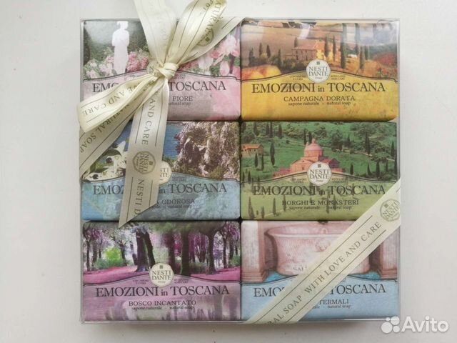 Nesti Dante набор мыла (Италия) 150гр * 6