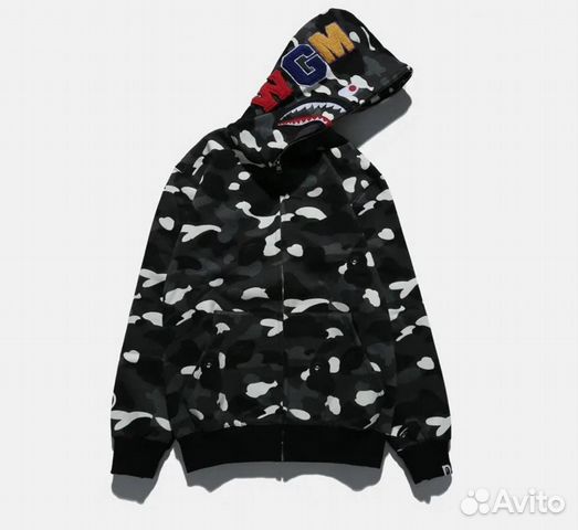 Зип худи bape