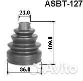 Пыльник шрус (комплект без смазки) 23x86x109