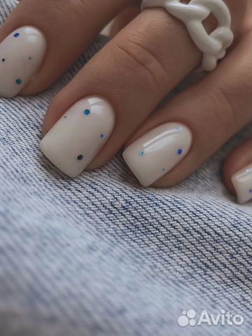 Красивый шеллак с блестками