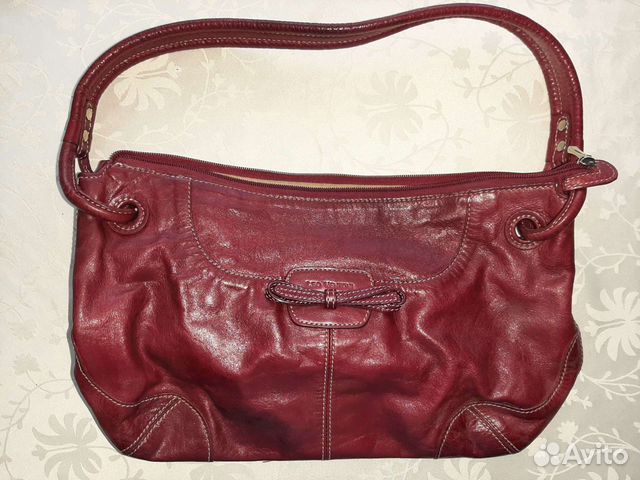 Сумка женская натуральная кожа италия