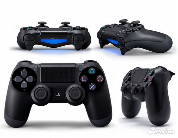 Джойстик проводной Doubleshock 4 для PS4, черный
