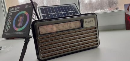 Радио Maier с Солнечной панелью Всеволновый