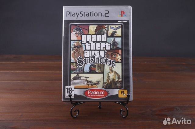 PS2 GTA San Andreas Лицензия