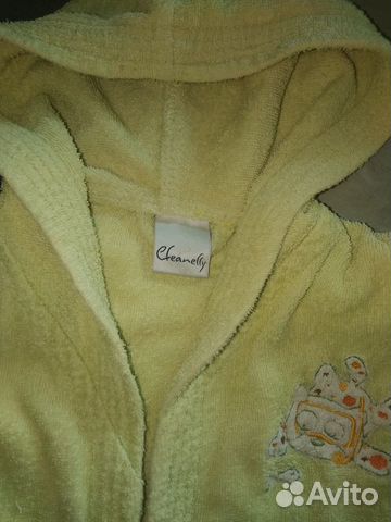 Халат махровый на 6-8 лет