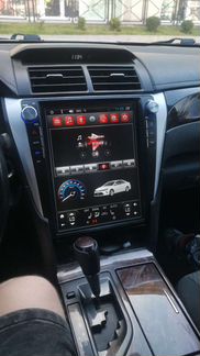 Магнитола tesla на Toyota camry 55 - 50