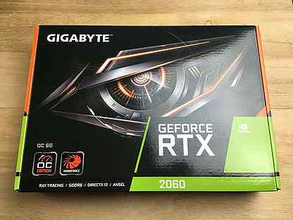 Видеокарта gigabyte GeForce RTX 2060 6G