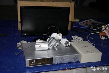 Комплект оборудования для видеонаблюдения