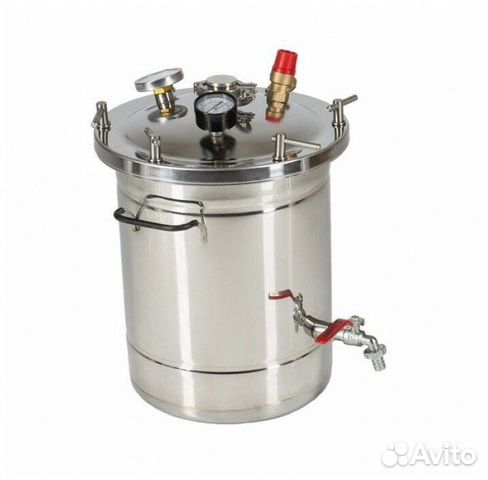 Автоклав Булат на 25 литров, нерж.сталь