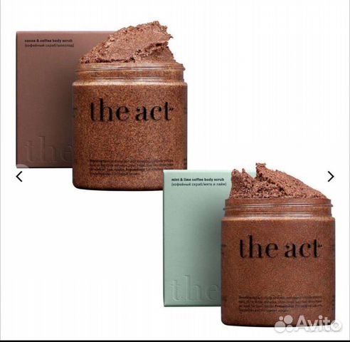 Скраб для тела the act