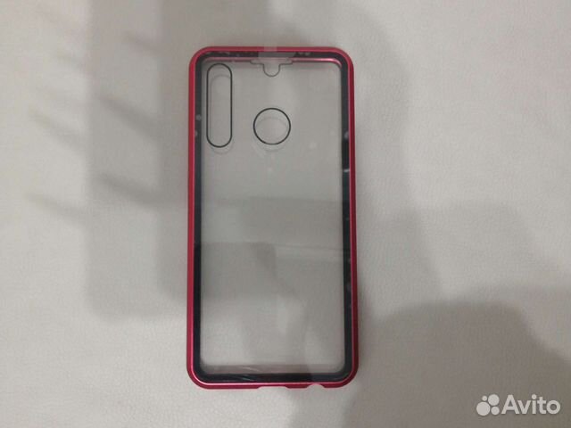 Чехол двухсторонний стеклянный на Honor 10i