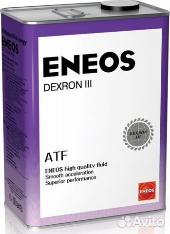 Масло трансмиссионное eneos 4л синтетика ATF Dexro