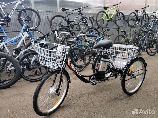 Электровелосипед 3Х трехколесный фермер