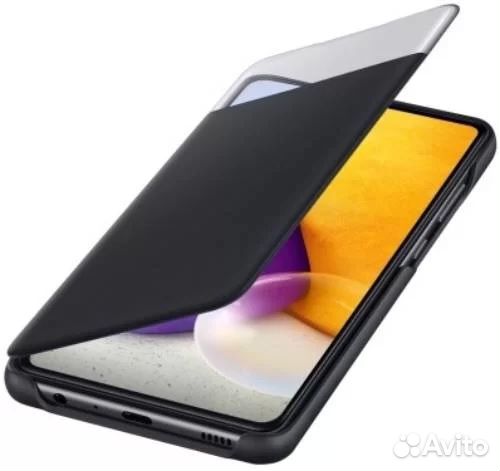 Чехол Samsung Wallet Cover для Galaxy A72 Black