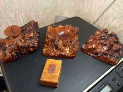 Изделия из капа корня