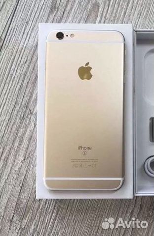 Apple iPhone 6S Plus 64Gb Gold (идеальное б/у)