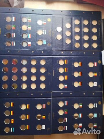 Листы для монет