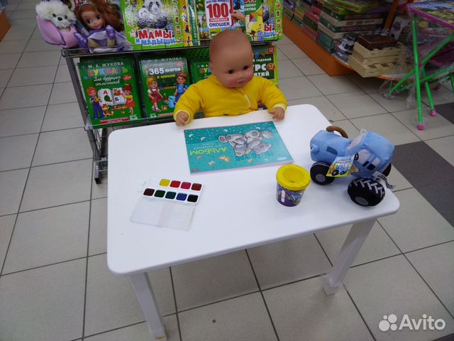 Стол детский деревянный плюс стульчик