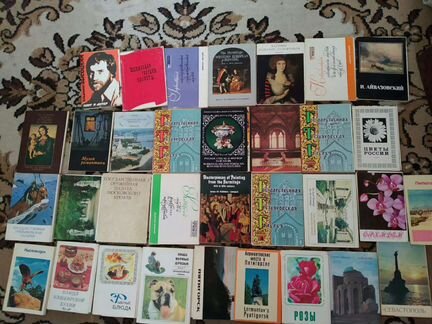 Открытки СССР Наборы.Города.Блюда.Высоцкий